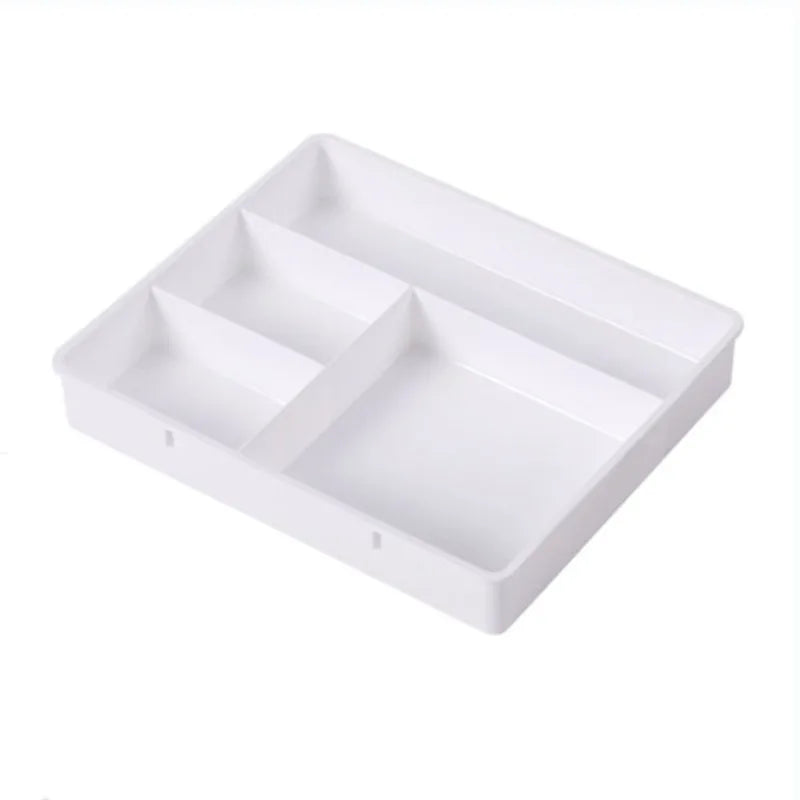 Table Drawer Storage Case Stackable Multi-Cell Sundries Storage Tray Dressing Desk Jewelry Stationery Organizer Makeup Organize