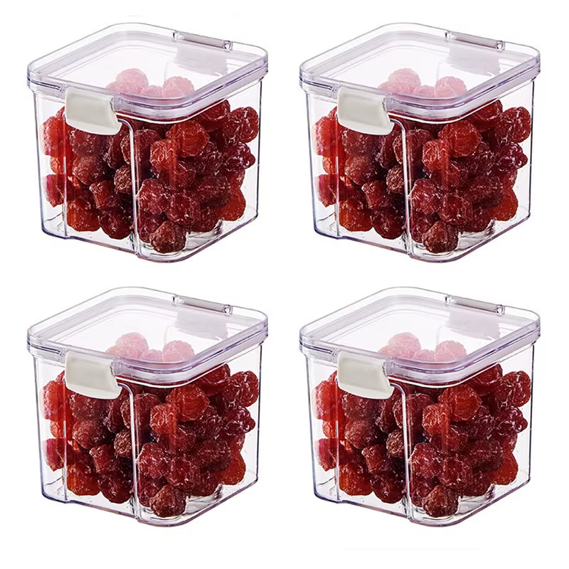 Grain Sealed Jars Fresh-Keeping Box Large Capacity Kitchen Organize Tank Food Sealed Container Seasoning Can Cereals Storage Jar
